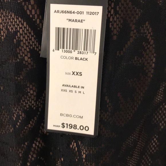 Black Lace BCBG dress - Picture 5 of 8